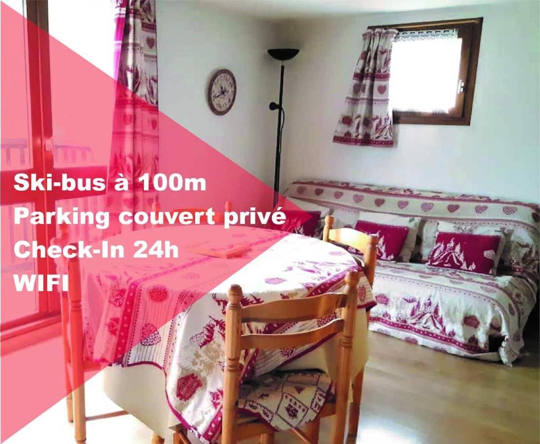 Red Apple Carroz Duplex De Charme Wifi Parking Balcon Tv Ski-Bus Араш-ла-Фрасс Екстер'єр фото
